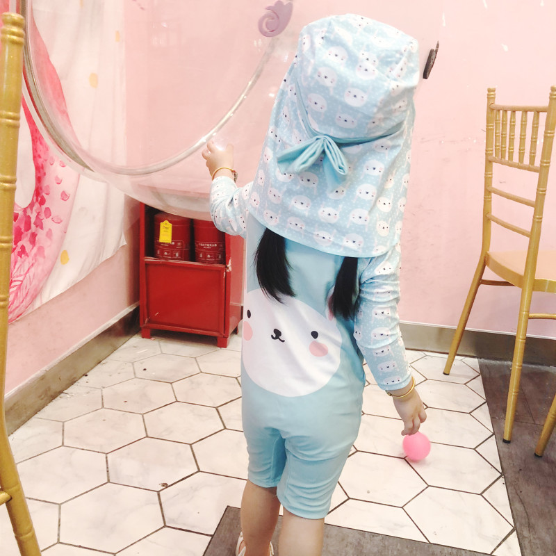 Child swimsuit Girl one-piece child swimsuit beach sun protection girl baby baby surf suit