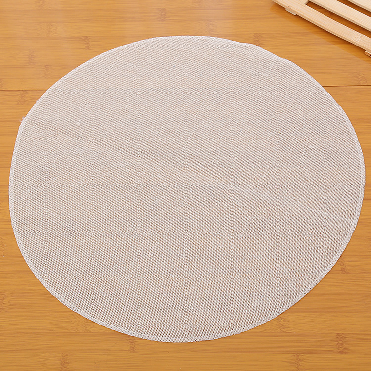 Non-stick oil-free round steamer cloth, kitchen steaming and cooking supplies, wholesale of high-quality and safe steaming cloth details Picture