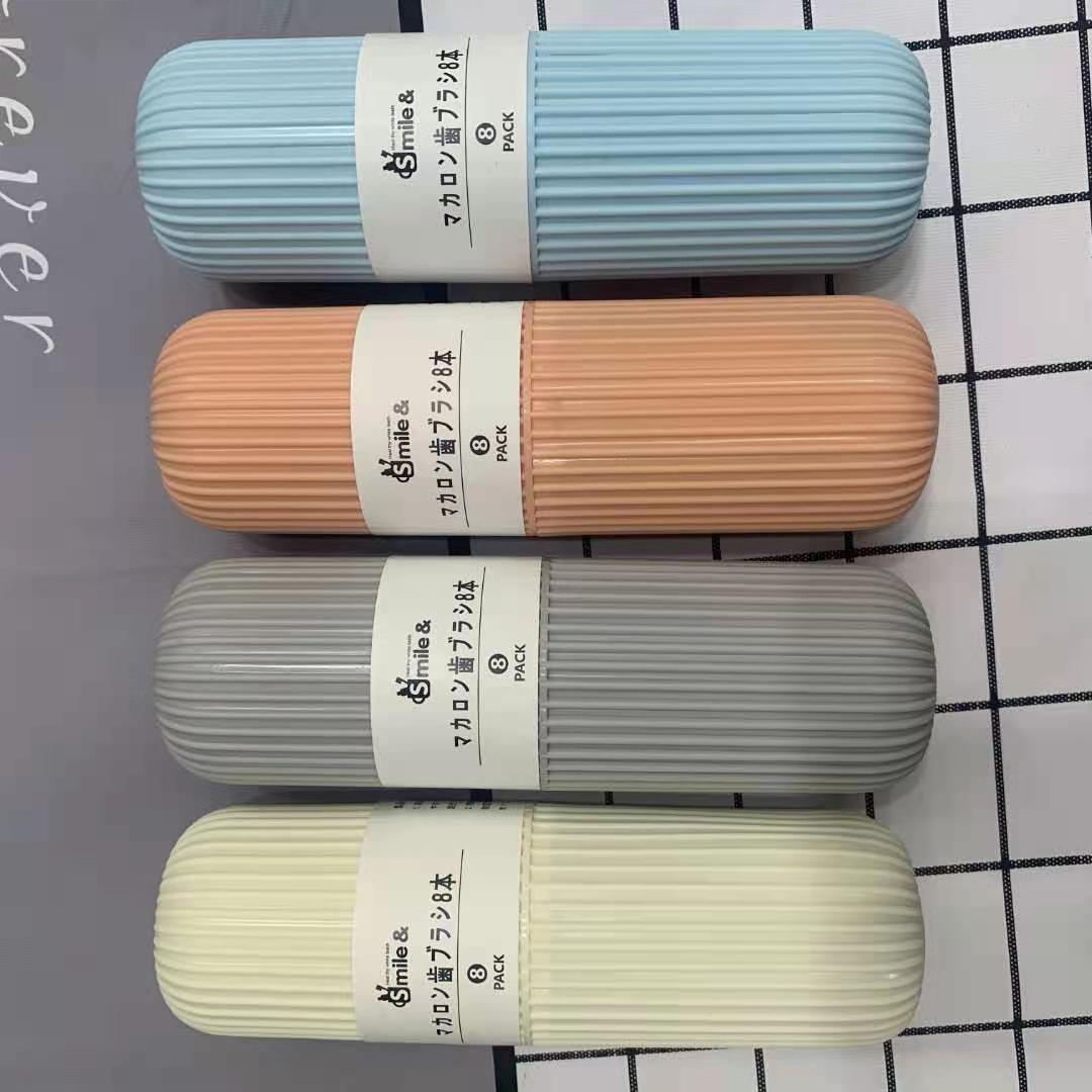 Live-streaming multi-functional tongue coating scraping toothbrush, bucket toothbrush, bamboo charcoal soft bristle daily necessities manufacturer