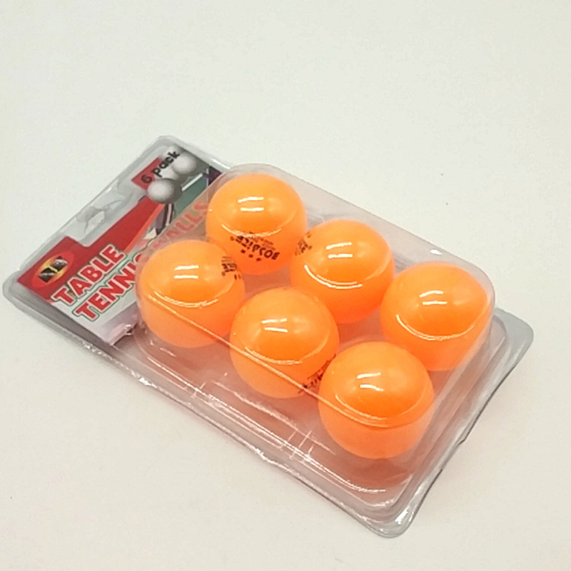 Sunshine Department Store's double-bubble 6pcs training table tennis bag yellow ball machine lottery table tennis printed balls details Picture