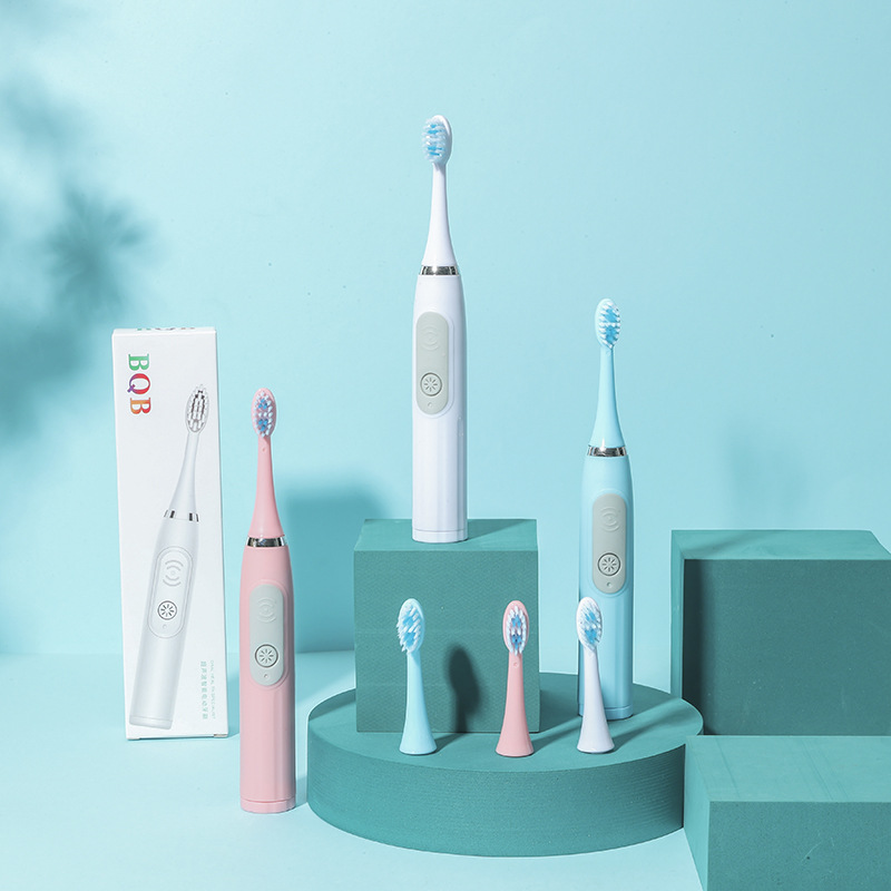 Single sonic electric toothbrush with battery, adult fine soft bristles, daily necessities bestseller wholesale