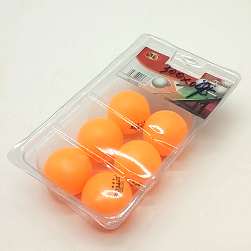 Sunshine Department Store's double-bubble 6pcs training table tennis bag yellow ball machine lottery table tennis printed balls Application Scenario