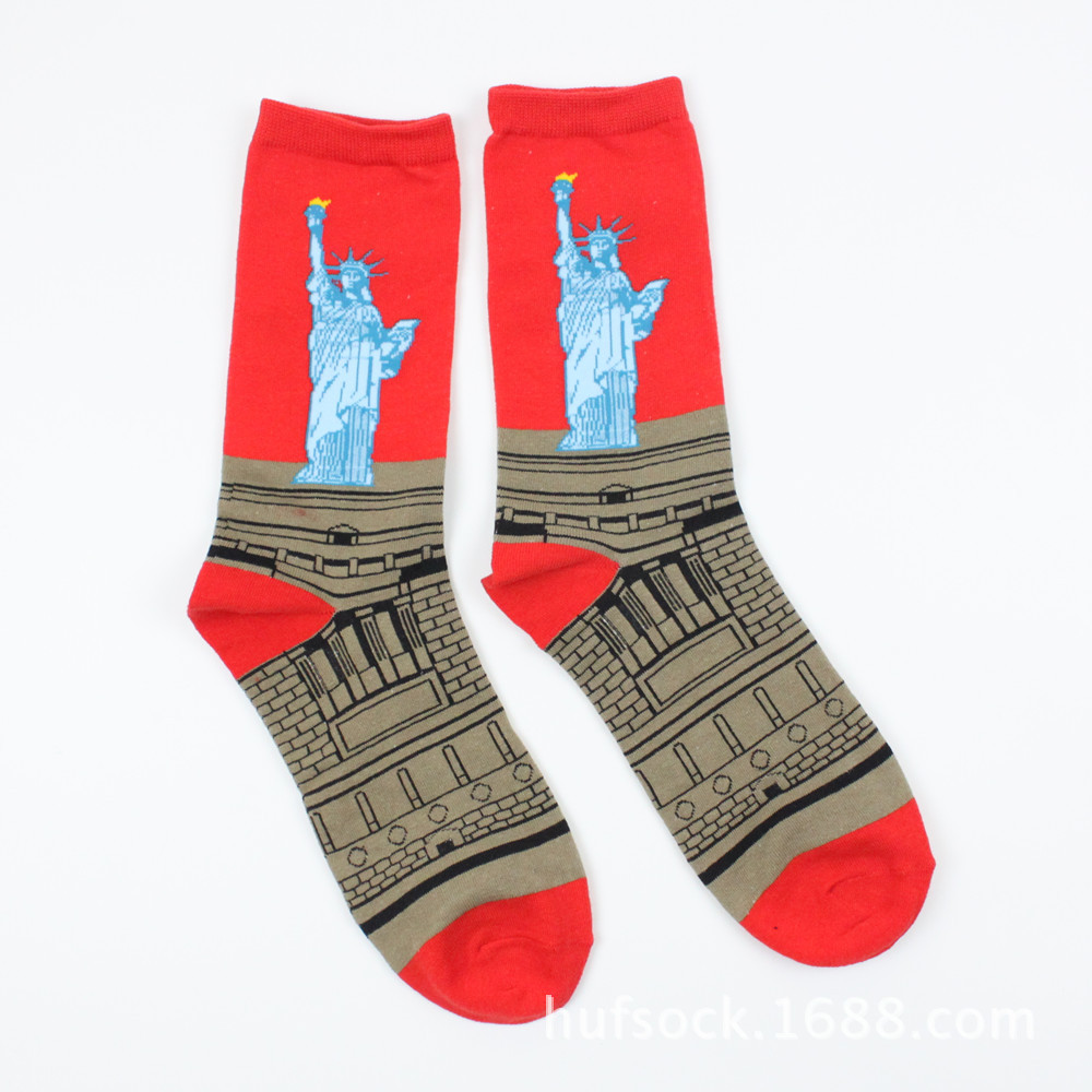 其他袜子实物图