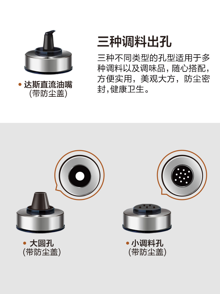 调味盒、调料瓶实物图