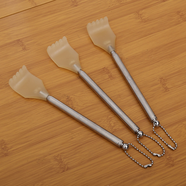 New four-section stainless steel telescopic scratcher that doesn't require you to tickle, scratch, scratch, scratch, scratch