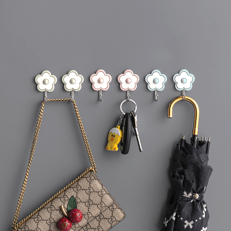 创意粘钩  墙壁挂钩 塑料挂钩 挂钩 无痕挂钩详情图2