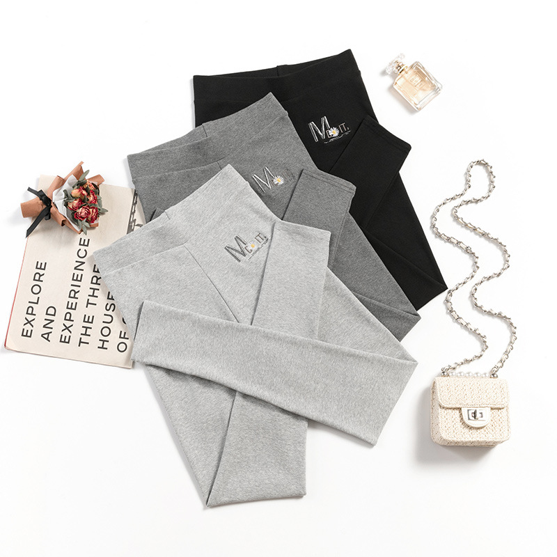 大码打底裤实物图