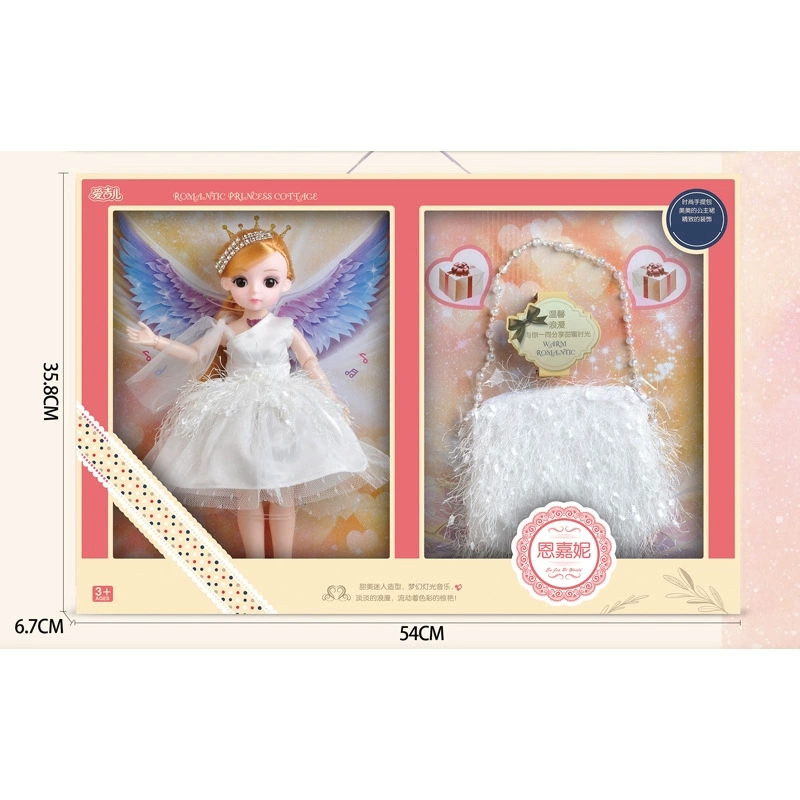 Girls Play House 12-inch light, music, story, articulated, princess doll accessories, handbag toys wholesale Application Scenario