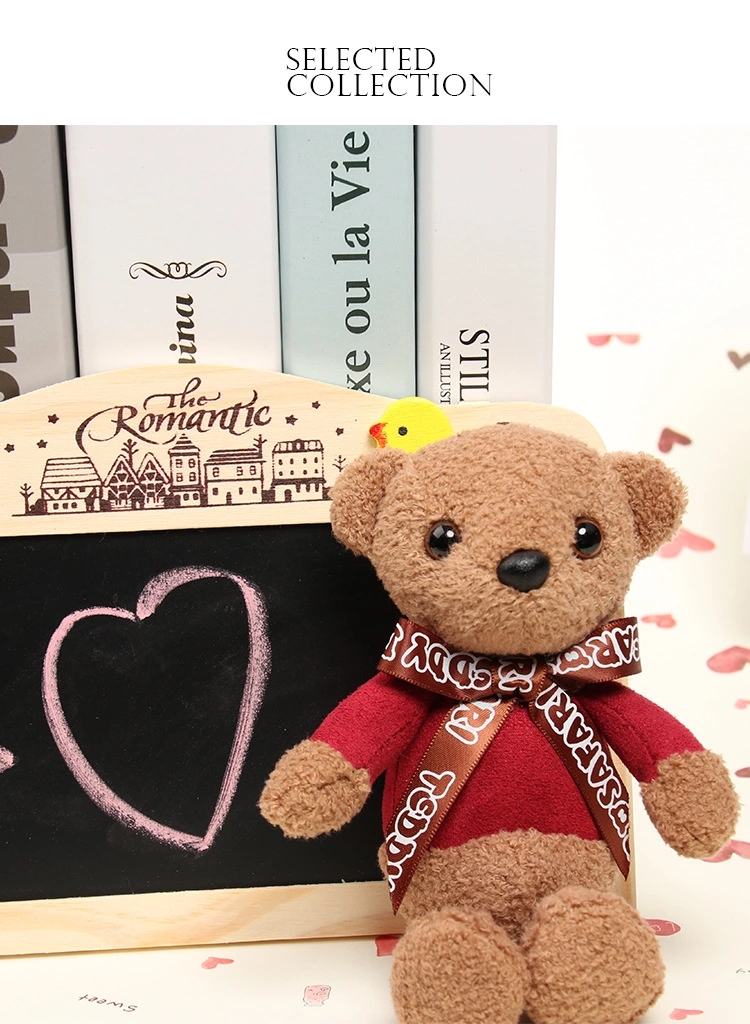 Wholesale of fashionable, colorful, fragrant, joint bear, teddy bear, plush toys, creative bags, keychains and small pendants Application Scenario