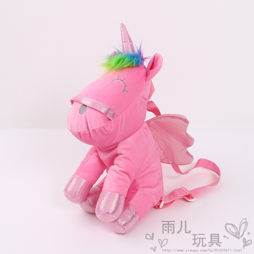 儿童休闲双肩包实物图