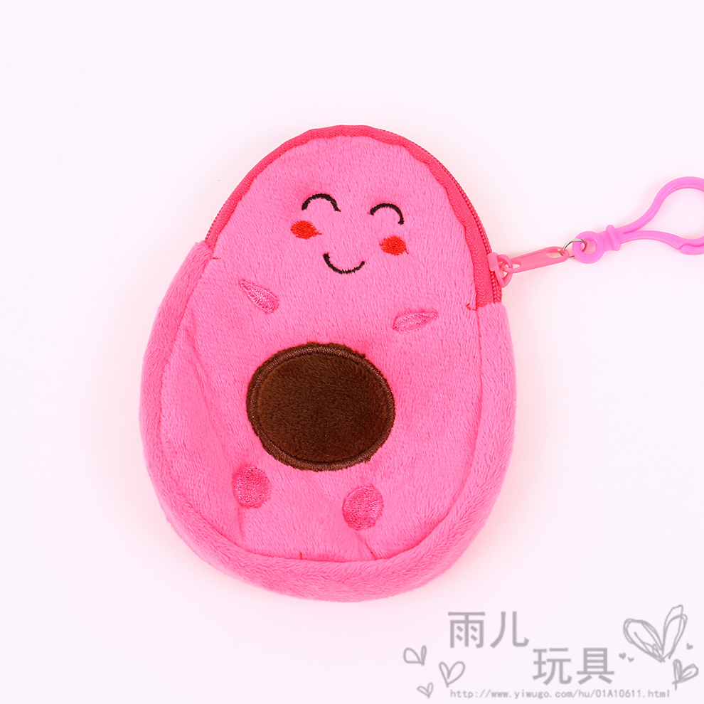 玩具包/毛绒玩具/零钱包白底实物图