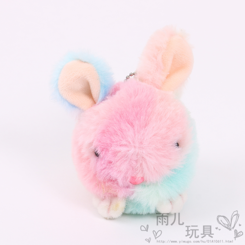 Cute rabbit plush toys, mini simulation rabbit figurines, keychains, children's dolls, schoolbags, pendants Application Scenario