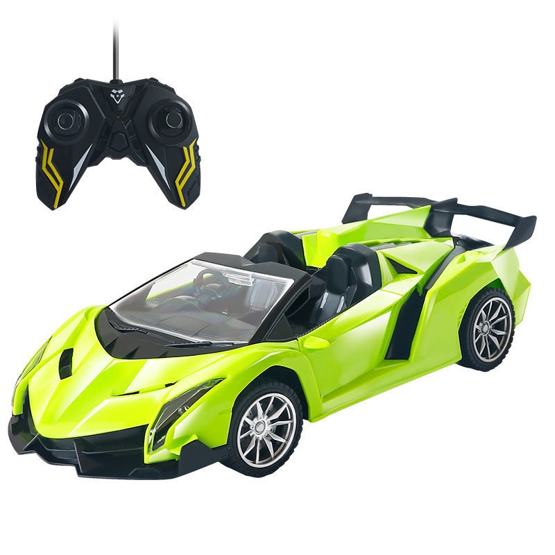 Electric remote control car racing, four-wheel drive small car, charging wireless high-speed sports car, mini children's toy car, boy Item Picture