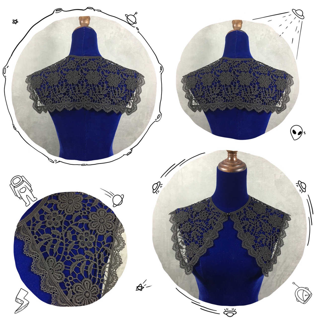 牛仔白底实物图