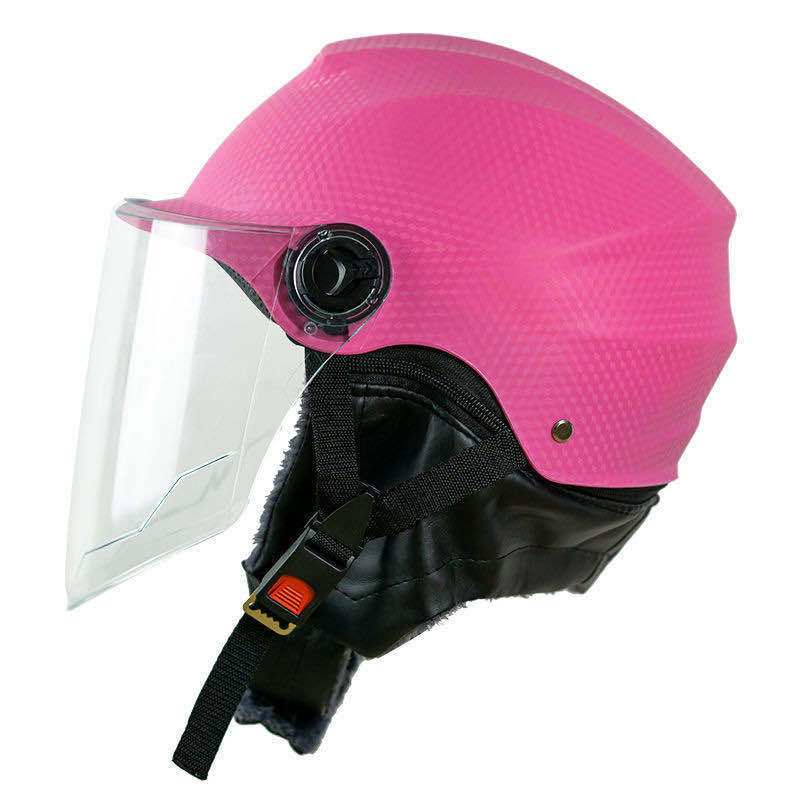 Frosted and embossed safety helmets for motorcycles and electric bikes, suitable for all seasons - summer, autumn and winter. [Gift customization available] Specification image