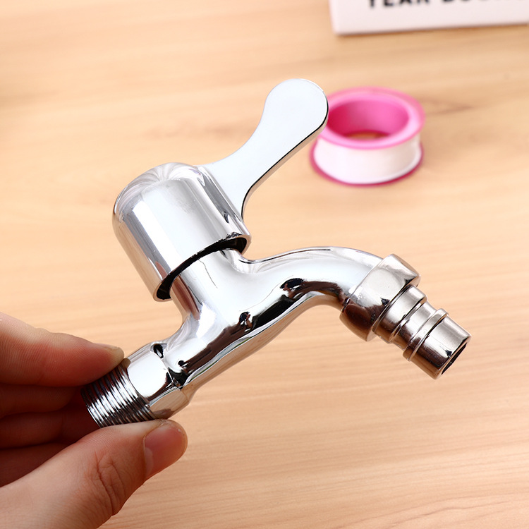 Fengen Brand Suction Card Packaging Lead-Free Copper Core Alloy Faucet Washing Machine Faucet Bathroom Set Application Scenario