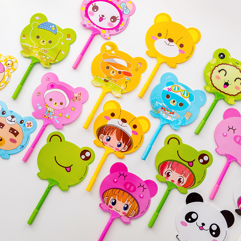 Special Cartoon Fruit Cat Head Animal Cute Fan Pen Fan Pen Fan Pen Wholesale Fan Pen Manufacturers