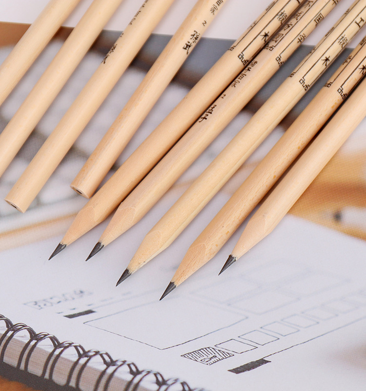 Little Tree Seedling, Laozi, Confucius, classic Chinese learning pencils, children's and students' pencils, stationery wholesale manufacturer, learning supplies Application Scenario
