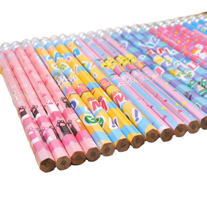 Boxed sapling pencil set, student eco-friendly HB pencils, student stationery pencils, school supplies wholesale Item Picture