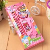 Cartoon student and Children's Stationery Set 810 Pencil, eraser, Pencil sharpener Stationery combination set Supply gift Item Picture