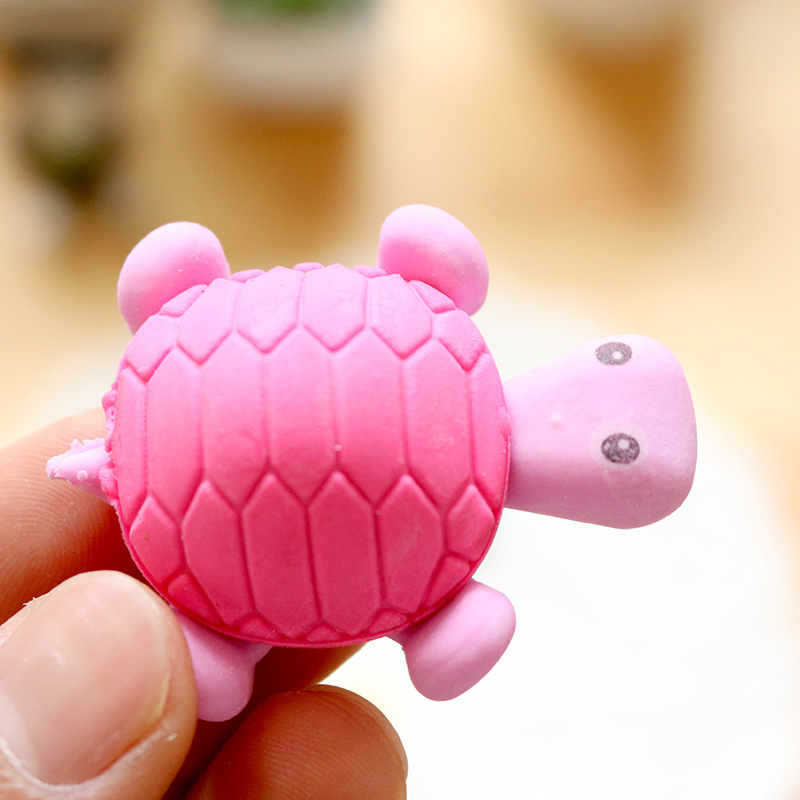 Creative cartoon big turtle student eraser, eraser student stationery wholesale manufacturer, eraser wholesale manufacturer custom-made details Picture