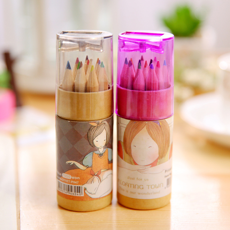 Creative cartoon bear constellation boys and girls 12-color bucket pencil sharpeners stationery and school supplies wholesale Specification image