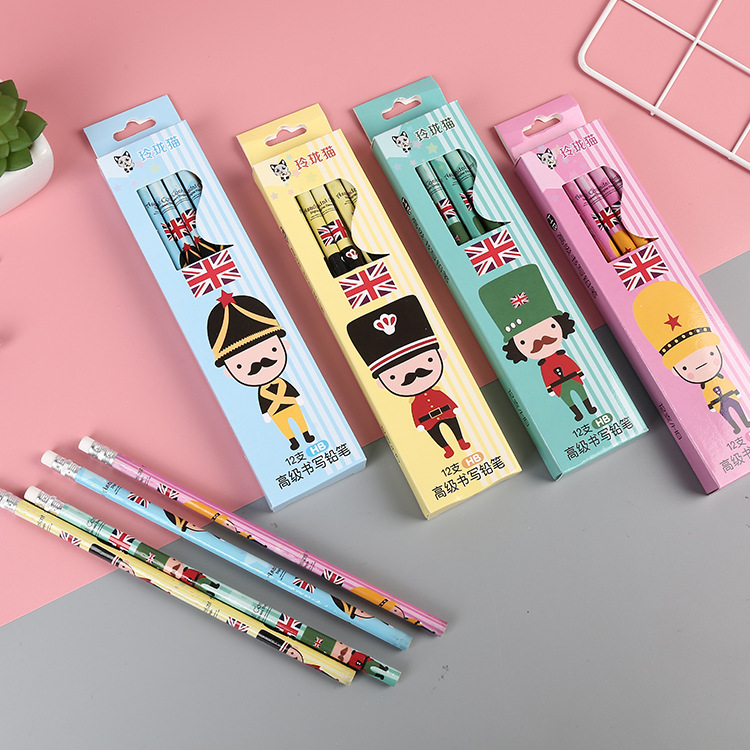 Creative traditional Chinese culture fruits, top students on the golden list, HB eco-friendly pencils, student pencils, stationery wholesale and customization Application Scenario