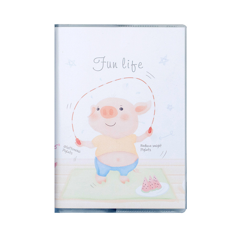 Wholesale of 64k PVC portable creative mini notebooks and notepads from Korean stationery Item Picture