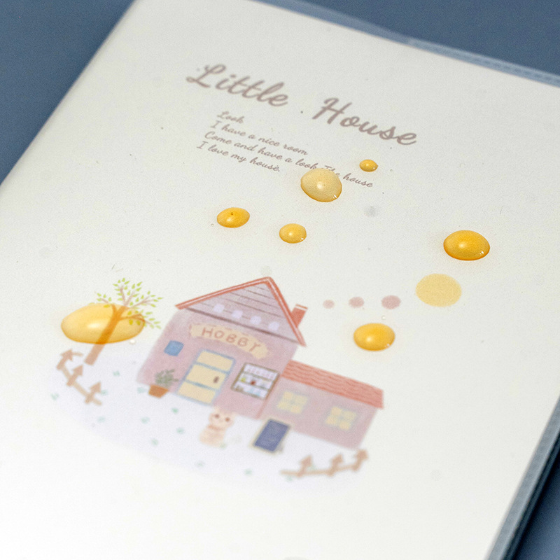Wholesale of 64k PVC portable creative mini notebooks and notepads from Korean stationery Specification image
