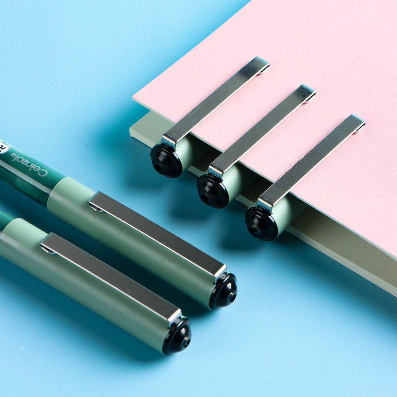 Wholesale of black 0.5mm bullet-type ballpoint pens and office signature pens for students Specification image