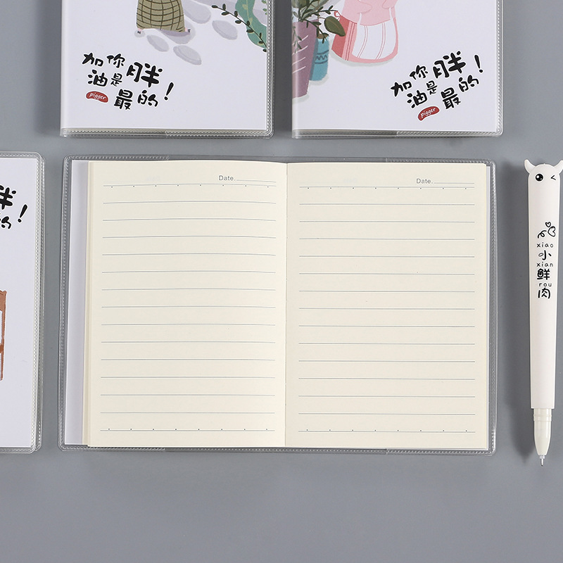 Wholesale of 64k PVC portable creative mini notebooks and notepads from Korean stationery details Picture