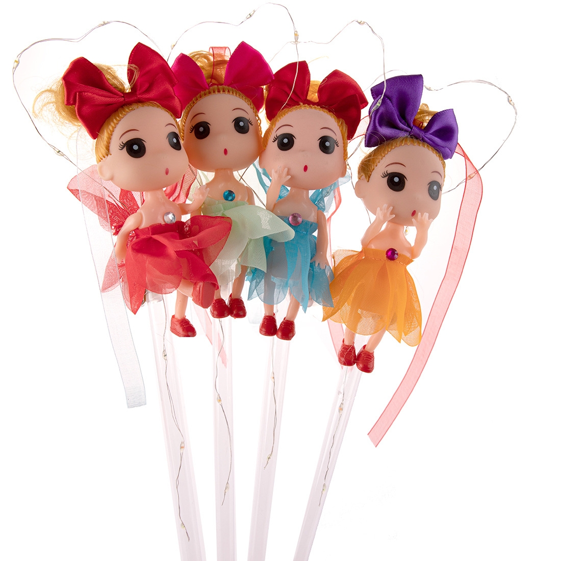 New bestsellers in 2022: Angel Fairy Wand, Shining and Glowing Doll Fairy Wand, Children's toys are selling well at the street stall during the Spring Festival Item Picture
