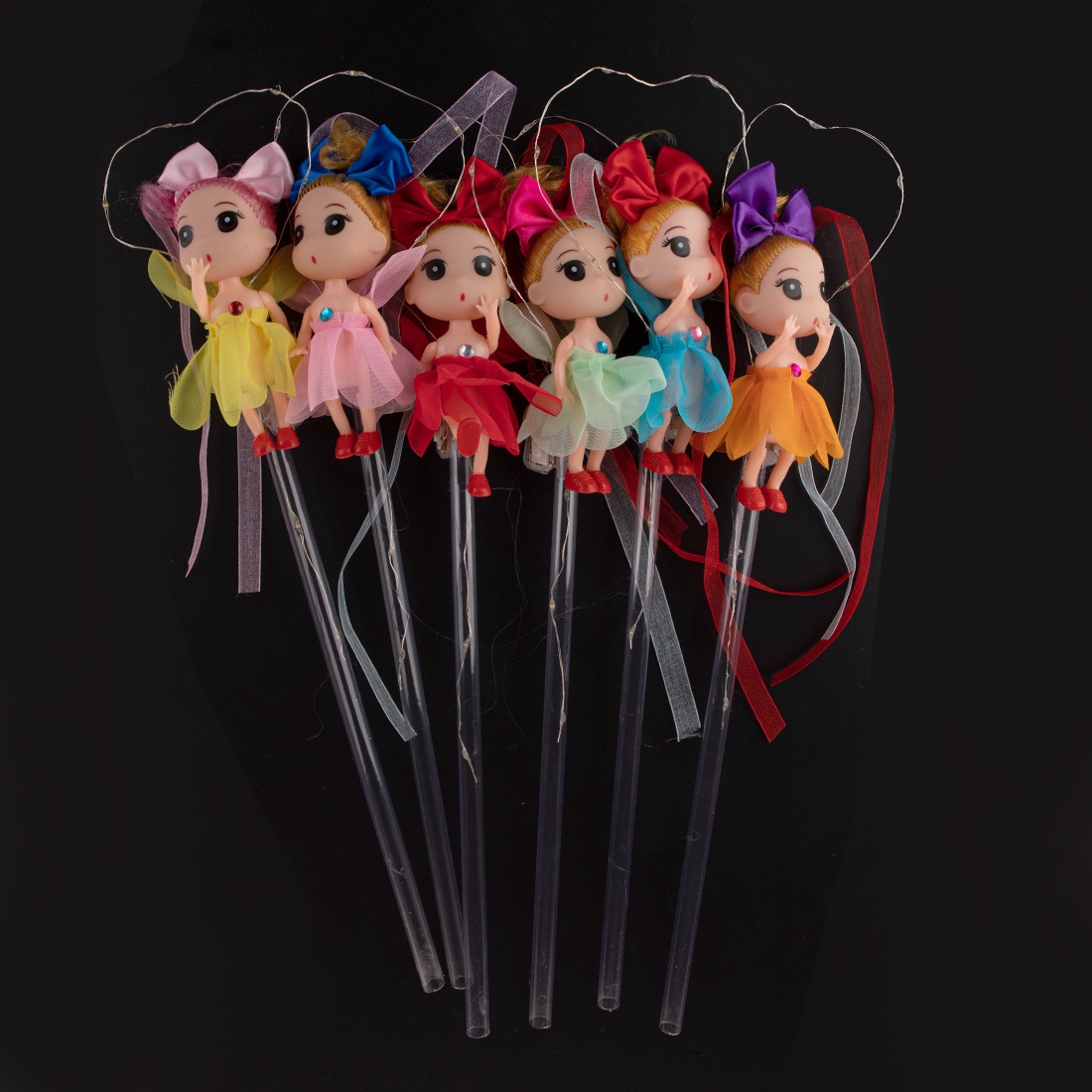 New bestsellers in 2022: Angel Fairy Wand, Shining and Glowing Doll Fairy Wand, Children's toys are selling well at the street stall during the Spring Festival Specification drawing