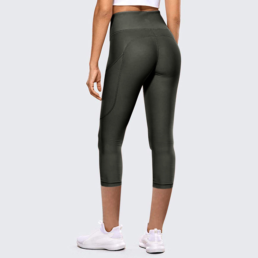 Wholesale of the latest high-waisted, hip-lifting seven-point yoga pants, women's tight-fitting pants, and sports and outdoor fitness leggings that are popular in Europe and America Application Scenario