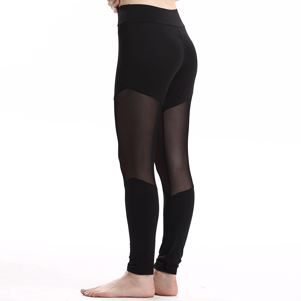 The new spring and summer sports yoga patchwork mesh leggings for women are selling well on cross-border e-commerce platforms Application Scenario