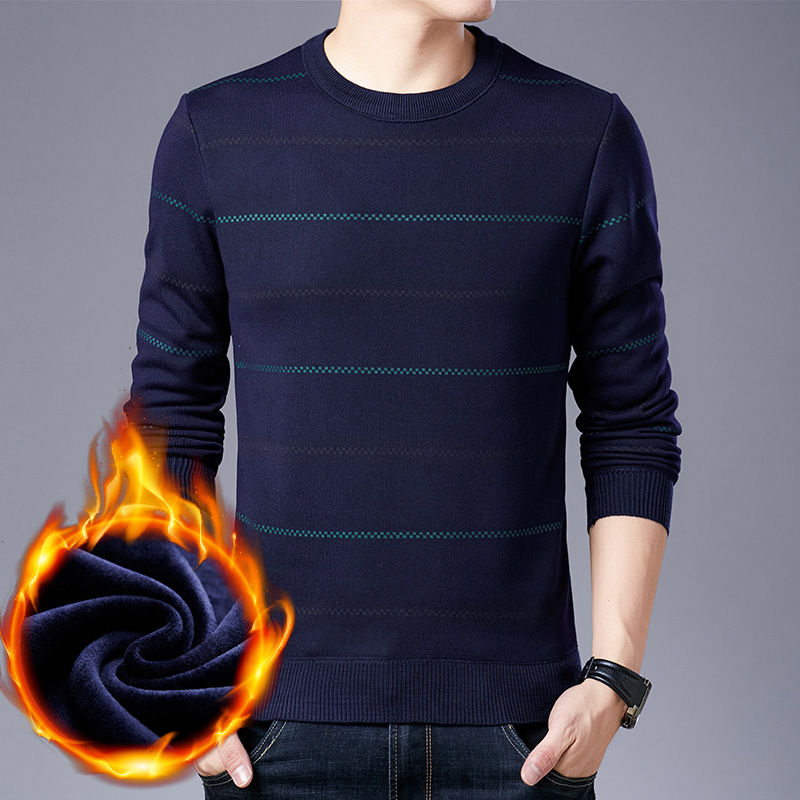 Trend of young men sweater jacket dad outfit winter loose leisure thick youth fuzz shirt winter