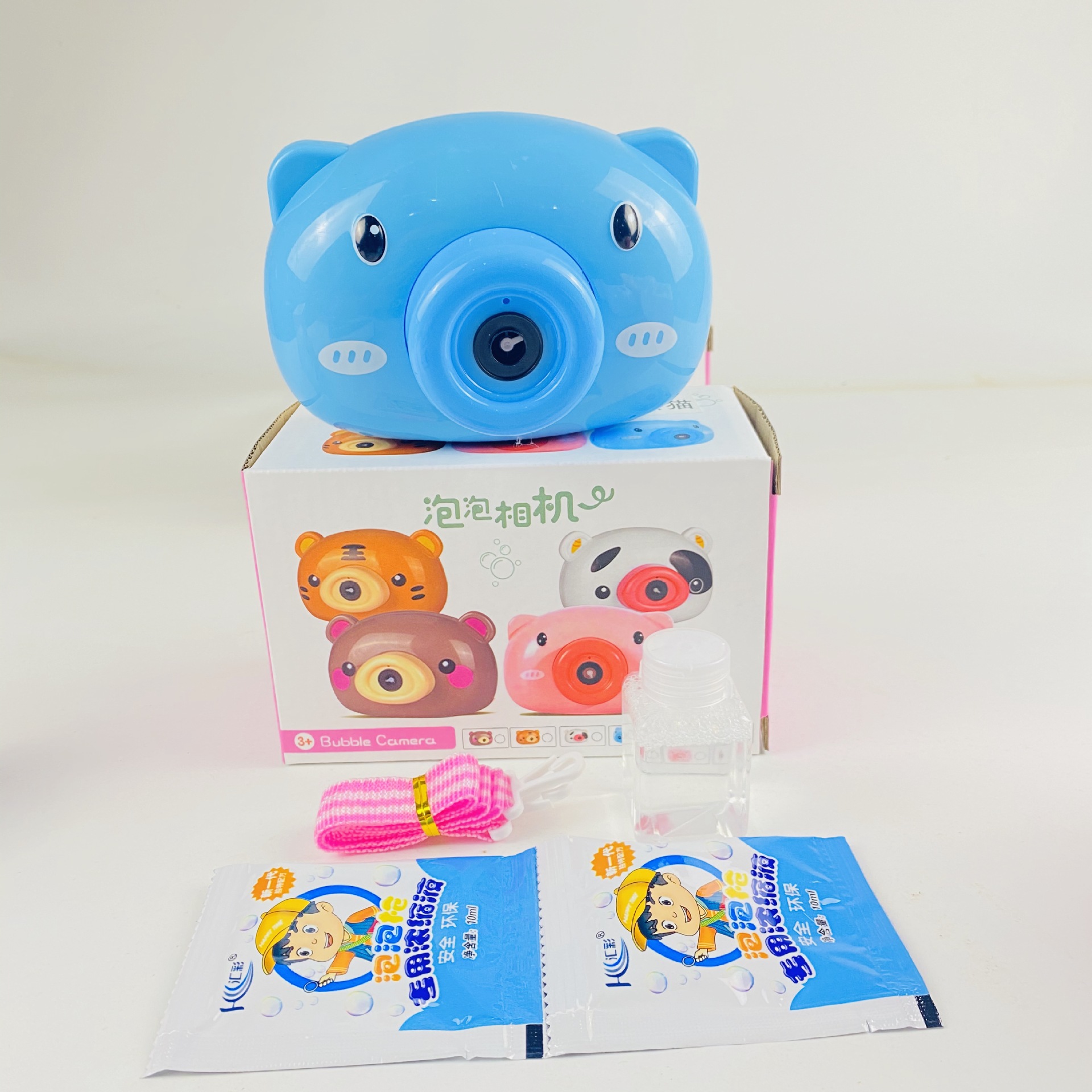 New bubble-blowing machine, children's fully automatic camera, electric toy, girlish heart, ins little pig gun, water wholesale Application Scenario