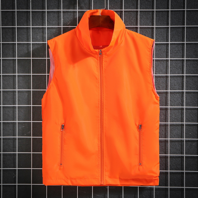 Wholesale volunteer vests, activity volunteer customization, advertising, census work clothes, vest customization, logo printing Specification image