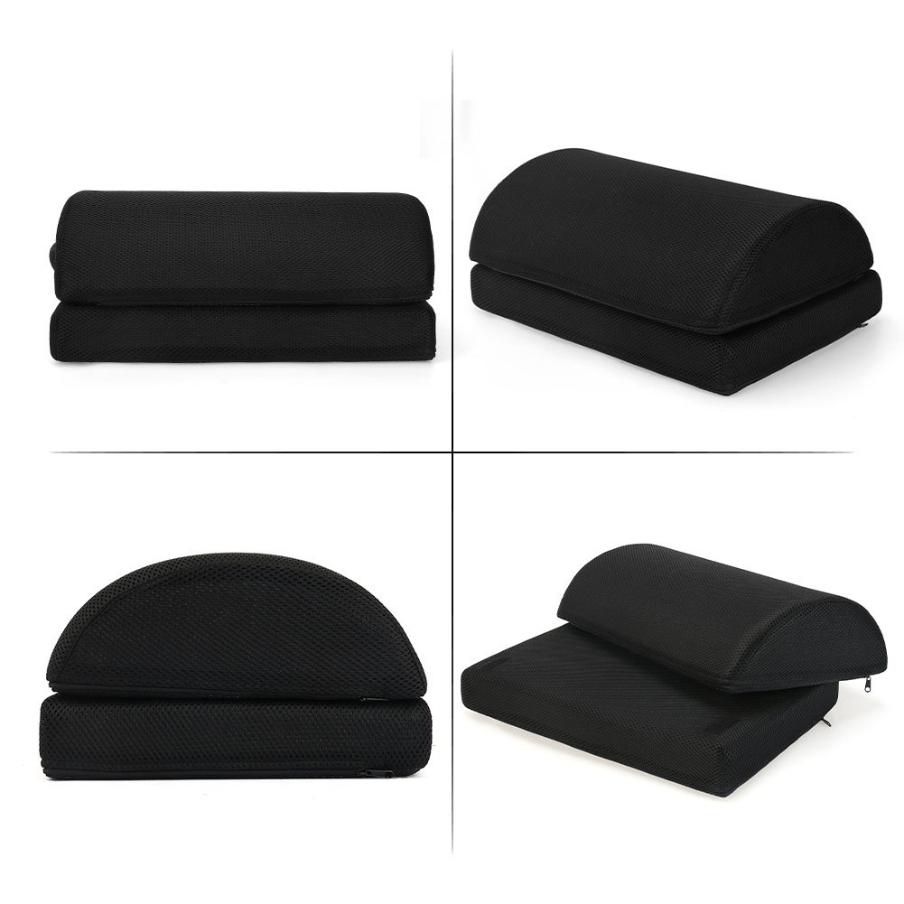 Semi-circular foot pads, eBay Amazon best-selling home double-layer office rest foot pads, footrest foot massage Item Picture