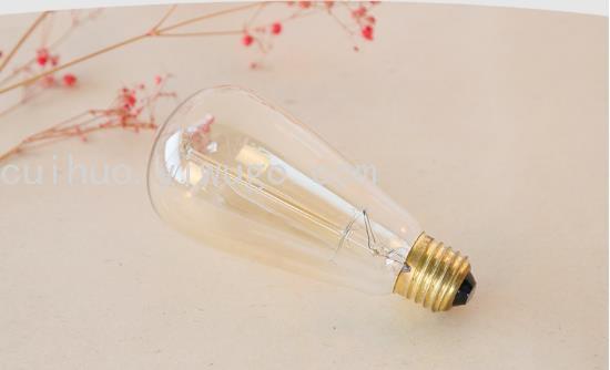 厂家直销LED灯泡 E27 E14灯头爱迪生灯泡拉尾蜡烛灯泡 多种规格