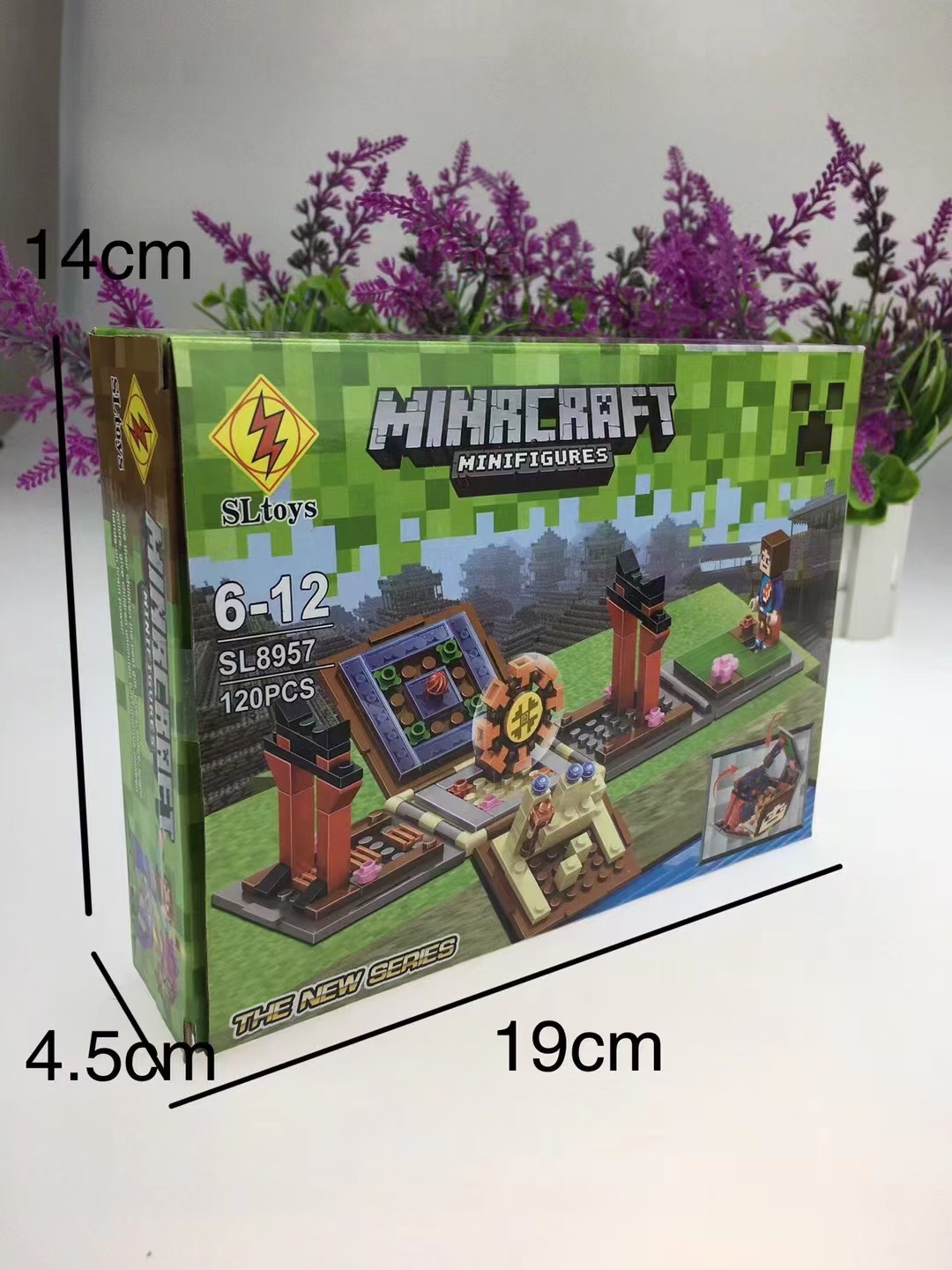【 Special Offer 】 Brand new original Minecraft Rubik's Cube assembly building blocks in 4 colors mixed for export supply Item Picture