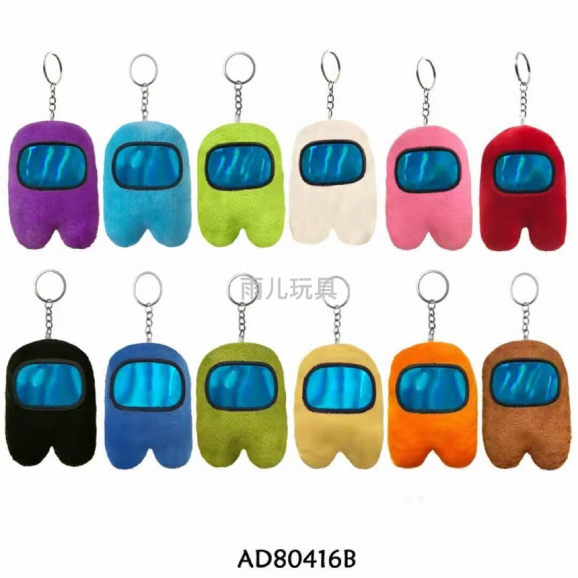 Plush toy figurines, astronaut pendants, werewolf game figurines Specification drawing