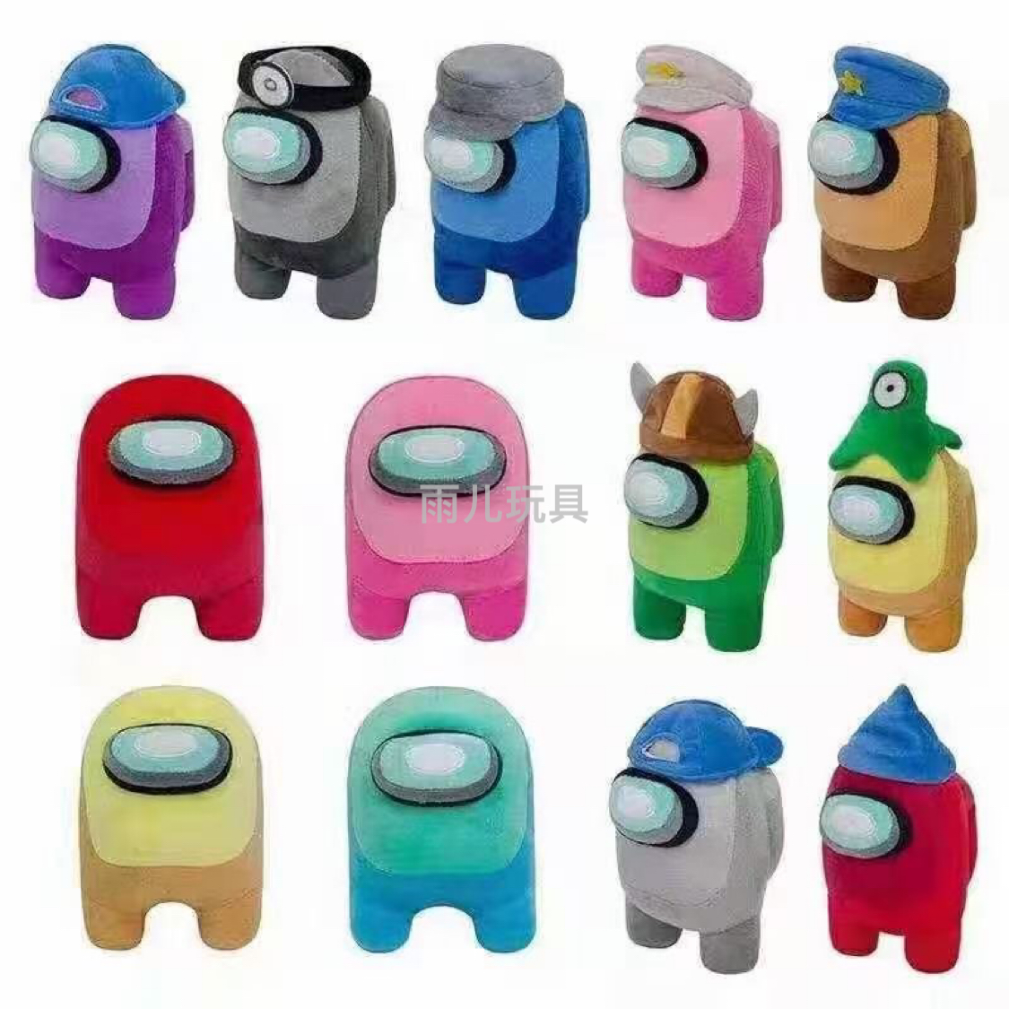Plush toy figurines, astronaut pendants, werewolf game figurines Application Scenario