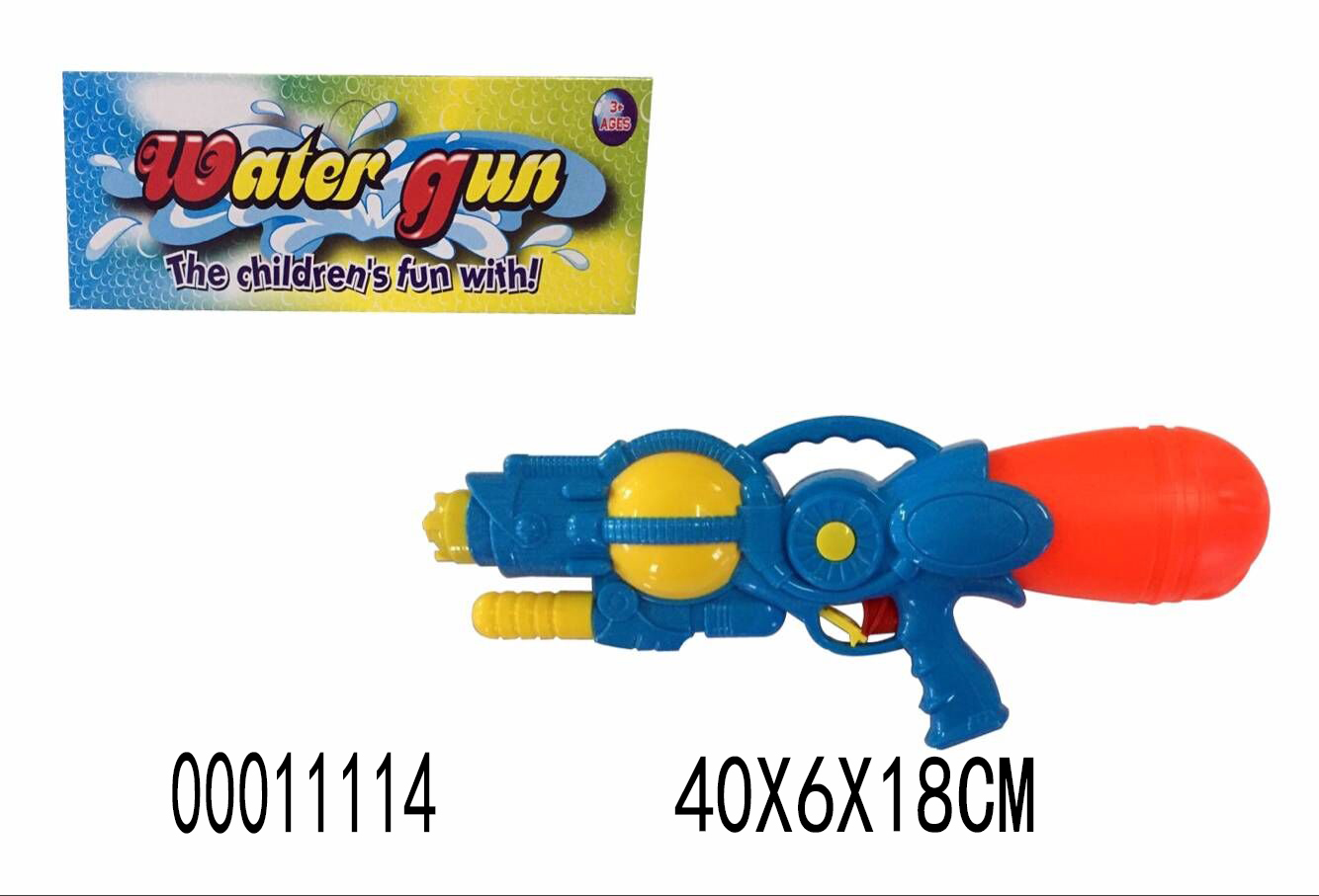 Children's water play solid color steam pressure water gun full figure