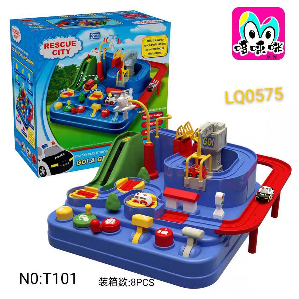 Hot-selling children's adventure adventure cars, planes, tracks, parking lots, control consoles, combination puzzle toys, new for boys Application Scenario