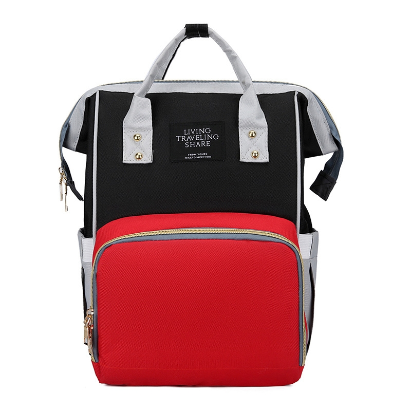 New trendy striped mom bag, multi-functional large-capacity portable mom backpack, factory direct sales Application Scenario