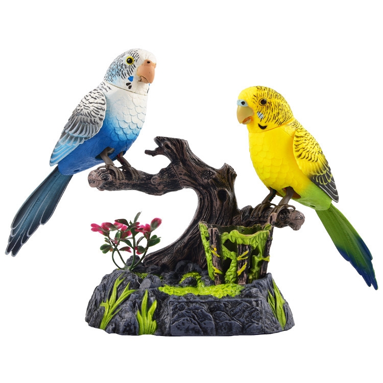 HL513EFGH voice-controlled bird couple bird, genuine West Knight voice-controlled birdcage, street stall night market premium details Picture