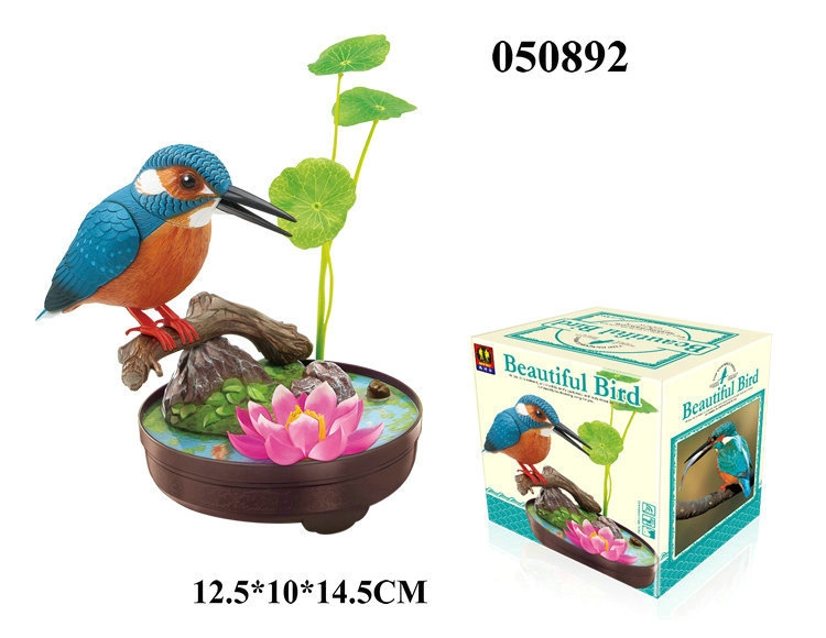 520 Genuine West Knight Voice-controlled Sensor Bird, Fun Simulation Bird, educational Electric Bird, Street stall wholesale Premium details Picture