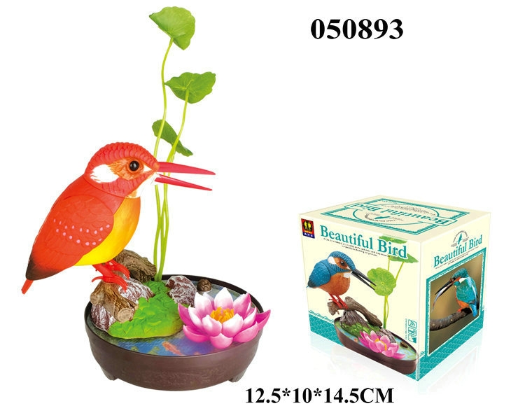 520 Genuine West Knight Voice-controlled Sensor Bird, Fun Simulation Bird, educational Electric Bird, Street stall wholesale Premium Specification drawing