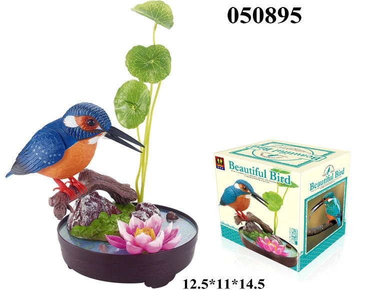 520 Genuine West Knight Voice-controlled Sensor Bird, Fun Simulation Bird, educational Electric Bird, Street stall wholesale Premium Item Picture